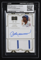 Andre Dawson 2024 Topps Definitive Collection Definitive Autograph Relics #DARCAD #06/40 (CGC Authentic) at PristineAuction.com