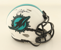 Jaylen Waddle Signed Dolphins Lunar Eclipse Alternate Speed Mini Helmet (JSA) at PristineAuction.com