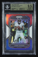 Lamar Jackson 2022 Panini Prizm Prizms Red White and Blue #19 (BGS 9.5) at PristineAuction.com