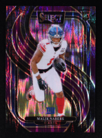 Malik Nabers 2024 Select Prizm Purple Shock #116 #149/360 RC at PristineAuction.com