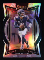 Caleb Williams 2024 Select Prizm Silver Die Cut #25 RC at PristineAuction.com