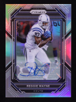 Reggie Wayne 2022 Panini Prizm Autographs Prizms #130 at PristineAuction.com