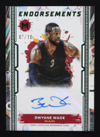 Dwyane Wade 2023-24 Topps Motif Motif Endorsements Autographs Winsor Green #MEDWA #07/10 at PristineAuction.com