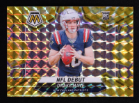 Drake Maye 2024 Panini Mosaic Mosaic Reactive Yellow #273 RC at PristineAuction.com