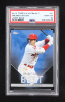 Shohei Ohtani 2022 Best Topps X W Franco Light Blue #11 #29/50 (PSA 10) at PristineAuction.com