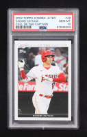 Shohei Ohtani 2022 Topps X Derek Jeter Call Of The Captain #28 (PSA 10) at PristineAuction.com