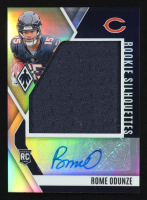 Rome Odunze 2024 Panini Phoenix Rookie Silhouettes Silver #4 RC #8/75 at PristineAuction.com