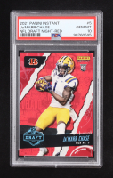 Ja'Marr Chase 2021 Panini Instant NFL Draft Night Red #5 RC #3/25 (PSA 10) at PristineAuction.com
