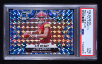 Jayden Daniels 2024 Panini Mosaic NFL Debut Mosaic Reactive Blue #272 RC (PSA 9) at PristineAuction.com