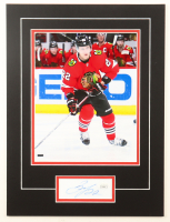 Nikita Zaitsev Signed Blackhawks Matted Cut Display (JSA) at PristineAuction.com