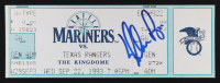 Nolan Ryan Signed 1993 Last Game Ticket (JSA) at PristineAuction.com
