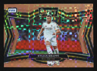 Kylian Mbappe 2024-25 Select FIFA Bronze Checker #209 #22/75 at PristineAuction.com