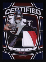 Tank Dell 2024 Totally Certified Certified Baller Jerseys Mirror Blue #24 #28/75 at PristineAuction.com