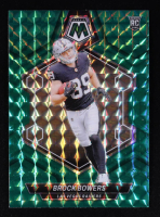 Brock Bowers 2024 Panini Mosaic Mosaic Green #313 RC at PristineAuction.com