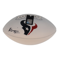 Nico Collins Signed Texans Logo Football (Beckett) at PristineAuction.com