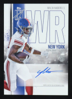 Malik Nabers 2024 Topps Signature Class Rookie Autographs #RCA-MN CLASS I RC at PristineAuction.com