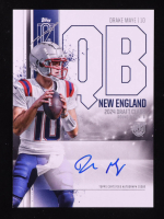 Drake Maye 2024 Topps Signature Class Rookie Autographs #RCA-DM CLASS I RC at PristineAuction.com