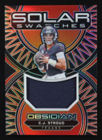 CJ Stroud 2024 Panini Obsidian Solar Swatches #18 at PristineAuction.com