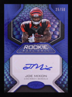 Joe Mixon 2017 Certified Rookie Roll Call Signatures Mirror Blue #23 #25/50 RC at PristineAuction.com