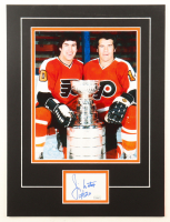 Jimmy Watson Signed Flyers Matted Cut Display (JSA) at PristineAuction.com