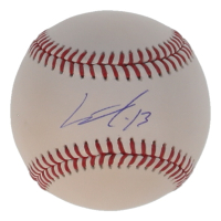 Junior Caminero Signed OML Baseball (Beckett) at PristineAuction.com