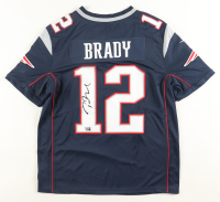 Tom Brady Signed Patriots Nike Authentic Jersey (Fanatics & GOAT) at PristineAuction.com