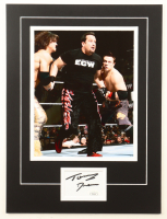 Tommy Dreamer Signed WWE Custom Matted Cut Display (JSA) at PristineAuction.com