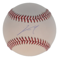 Junior Caminero Signed OML Baseball (Beckett) at PristineAuction.com