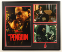Colin Farrell & Cristin Milioti Signed "The Penguin" Custom Framed Matted Photo Display (Beckett) at PristineAuction.com