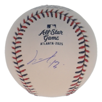 Junior Caminero Signed 2025 All-Star Game Logo Baseball (Beckett) at PristineAuction.com