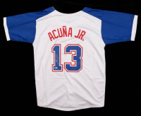 Ronald Acuna Jr. Signed Jersey (Beckett) at PristineAuction.com
