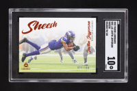 Justin Jefferson 2022 Panini Luminance Sheesh Orange #SHS-JJE RC #98/100 (SGC 10) at PristineAuction.com