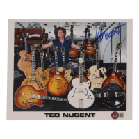 Ted Nugent Signed 8x10 Photo (Beckett) at PristineAuction.com