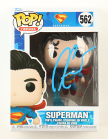 David Corenswet Signed "Superman" #562 Superman Funko Pop! Vinyl Figure (Beckett) at PristineAuction.com