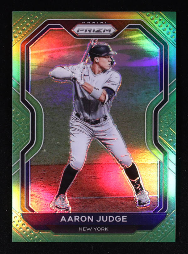 Aaron Judge 2021 Panini Prizm Prizms Lime Green #212 #051/125