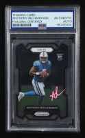 Anthony Richardson Signed 2019 Panini Prizm Trading Card #343 RC (PSA | Auto Grade PSA Authentic) at PristineAuction.com