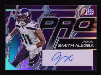 Jaxon Smith-Njigba 2023 Leaf Pro Set Metal Goin Pro Autographs Prismatic Purple #GPJSN #14/15 RC at PristineAuction.com