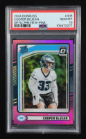 Cooper Dejean 2024 Donruss Optic Preview Pink #305 RC (PSA 10) at PristineAuction.com