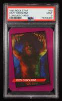 Ozzy Osbourne 1985 Amurol Rock Star Concert #19 (PSA 9) at PristineAuction.com