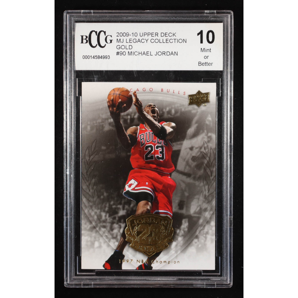 Michael Jordan 2009-10 Upper Deck Michael Jordan Legacy Collection Gold #90 (BCCG 10) at PristineAuction.com