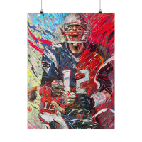 Tom Brady 36x24 Poster at PristineAuction.com