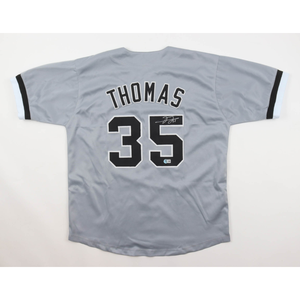 Frank Thomas Signed Jersey (Beckett) at PristineAuction.com