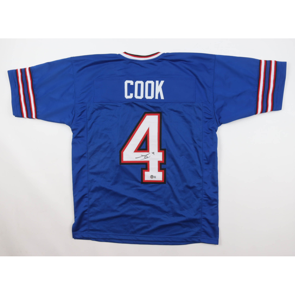 James Cook Signed Jersey (Beckett) at PristineAuction.com