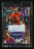 Lamine Yamal 2024 Wild Card Splat Autographs True Color Match #SBTRUA03LYA RC #1/1 at PristineAuction.com