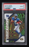 Malik Nabers 2024 Panini Illusions Illusionists #6 RC (PSA 10) at PristineAuction.com