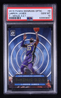 LeBron James 2019-20 Donruss Optic T-Minus 3, 2, 1 #9 (PSA 10) at PristineAuction.com