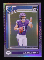 JJ McCarthy 2024 Donruss Optic Holo #235 RR RC at PristineAuction.com