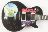 Heart 39" Custom Electric Guitar Band-Signed By (5) with Ann Wilson, Michael Derosier, Nancy Wilson, & Roger Fisher (AutographCOA & AutographPros) at PristineAuction.com