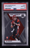 Joe Burrow 2020 Panini Mosaic #261 DEB RC (PSA 10) at PristineAuction.com