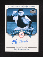 Yogi Berra 2003 Upper Deck Yankees Signature Pride of New York Autographs #YB at PristineAuction.com